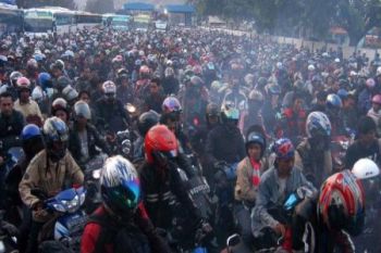 5.805 Sepeda motor terdaftar mudik gratis 