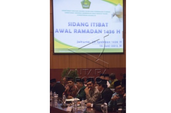 Sidang Itsbat Ramadhan 1436 H