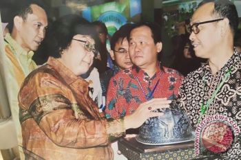 Menteri LHK  kunjungi stand PT Vale di PLI 2015