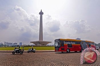 Transjakarta Luncurkan 20 Bus Gandeng Buatan Eropa