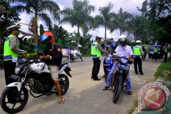 Satlantas Polres Seruyan Tindak Pelanggar Lalu Lintas