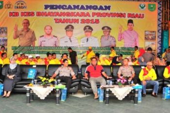 Indragiri Hulu Tuan Rumah Pencanangan KB Bhayangkara Riau