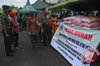Korem Santiago menggelar bazar Ramadhan 