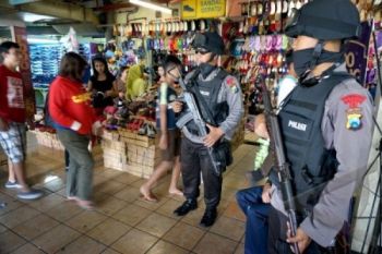 Pengamanan Kawasan Perdagangan Jelang Lebaran Diperketat