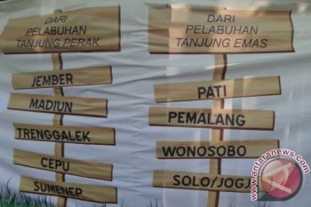 Penumpang Kapal Pelni di  Pelabuhan Tujuan Diberi Layanan Bus Gratis