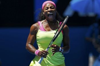 Serena Atasi Perlawanan Muguruza untuk Menangi Wimbledon