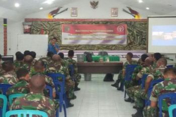 Babinsa Kodim Merauke mantapkan pelatihan menanam `pajale`