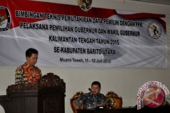 Teweh Tengah Gelar Bimtek Pemutakhiran Data Pemilih 