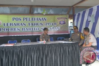 Irwasda Polda Kalteng Pantau Pos Pengamanan di Barsel 