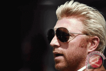 Bintang tenis Boris Becker melelang trofi untuk bayar utang