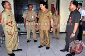 Wakil Bupati Kotawaringin Timur Sidak Kehadiran Pegawai