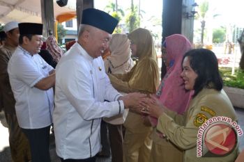 Muhidin Halal Bihalal Terakhir Dengan PNS