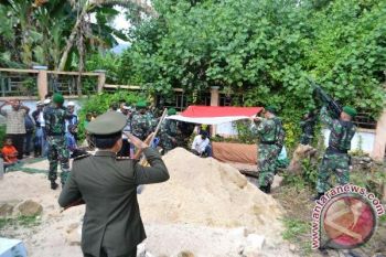 Kodim Kaimana gelar upacara pemakaman militer pejuang Pepera