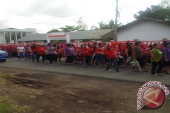 Ratusan Anak Minahasa Tenggara Kampanyekan Perlindungan