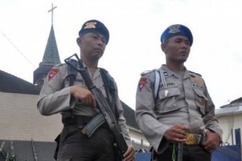 Antisipasi Dampak Tolikara, Gereja di Magelang Dijaga Polisi