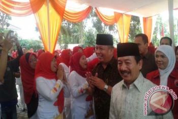 Herman HN-Yusuf Kohar Mendaftar Pilkada Bandarlampung