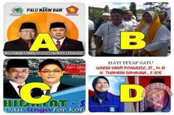 Pilkada Kota Palu Diikuti Empat Pasangan Calon