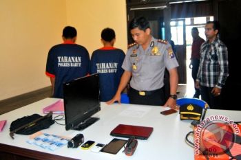 Polres Barut Tangkap Dua Pencuri Rumah Kosong 