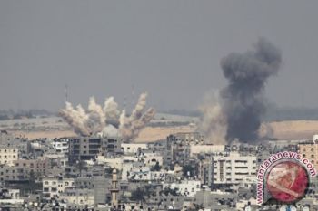 Jet-jet Tempur Israel Serang Gaza