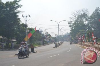Kabut Asap Tipis Selimuti Kuala Pembuang 