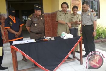 BNK Kobar Musnahkan Barang Bukti Shabu Asal Pontianak