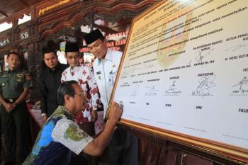 Tokoh Lintas Agama Kudus Deklarasikan Kerukunan Beragama