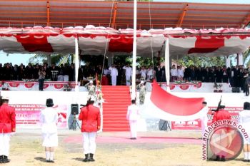 Ribuan warga Minahasa Tenggara ikuti upacara
