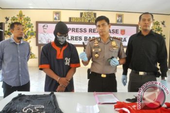 Anggota Polsek Teweh Timur Dilukai Pencuri 