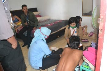 Razia Gabungan BNNP Sultra Di Rumah Kos