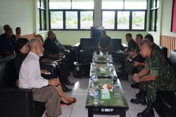 Danrem 173 berdialog dengan LMA Biak