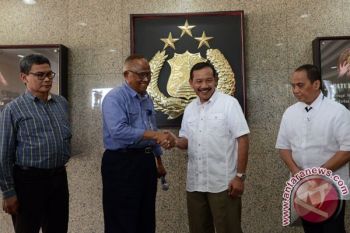 Pertemuan Tertutup KPK dengan Kapolri dan Kejagung di Pekanbaru