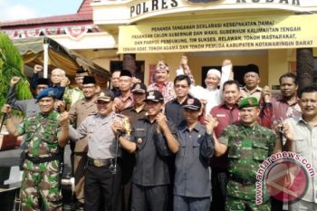 Polres Kobar Gelar Apel Pasukan Pengamanan Pilkada