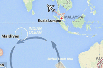 Sebenarnya MH370 Terbang Di Atas Maladewa
