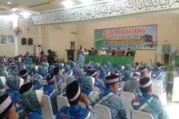 Rombongan Pertama JCH Sultra Masuk Asrama Haji