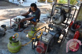 Modifikasi Mesin Sedot Air Menggunakan Gas