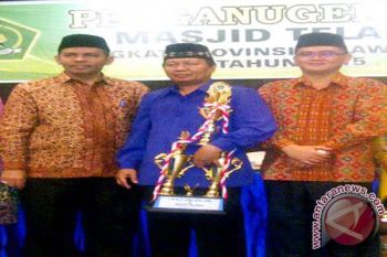 Masjid Al-Abrar Pakowa Manado raih juara masjid teladan Sulut
