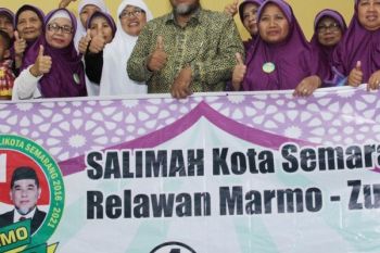 Salimah dan Aktivis PKK Dukung Pasangan Calon No 1