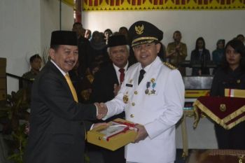 Wali Kota Bandarlampung Serahkan Jabatan