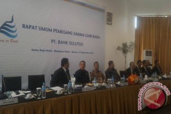 RUPS-LB Bank Sulutgo agendakan penggantian direksi dan komisaris