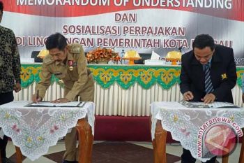 KPP Pratama Baubau MoU dengan Pemkot Baubau 