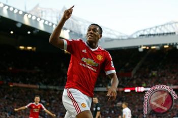 Anthony Martial antar MU ke peringkat dua 