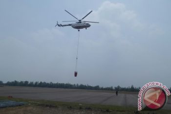 Heli Mi-8 Padamkan Sisi Selatan Kalimantan Tengah