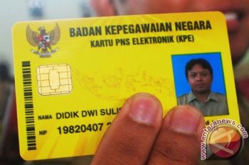 PNS Wajib Miliki Kartu Pegawai Elektronik
