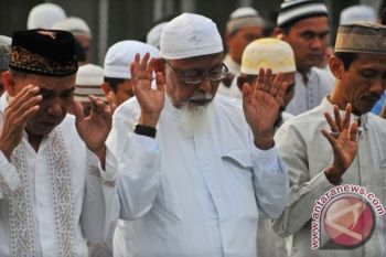 Ba'asyir Shalat Idul Adha di Lapas Nusakambangan
