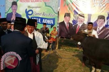 Pemprov Sulawesi Barat sembelih 27 ekor sapi