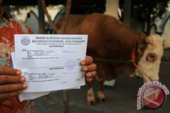  Presiden titipkan hewan kurban di Istiqlal