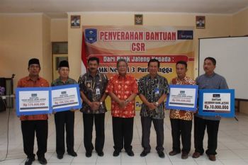Bank Jateng Bagikan Dana CSR