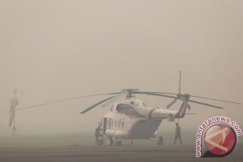 Satgas kebakaran hutan Sumsel tambah helikopter
