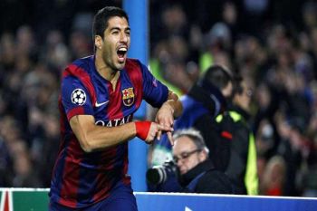  Sergi dan Suarez amankan kemenangan 2-1 Barcelona 