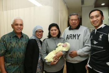 Cucu SBY Lahir pada Hari Kesaktian Pancasila